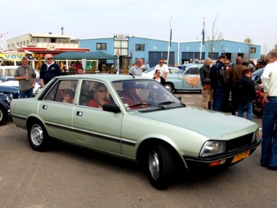 Peugeot 505 SR Automatique (1979), Dutch licence registration 71-ZL-PS pic3