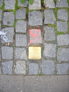 Pfahlstr 17 Eichstätt -Stolperstein Schimmel (1)