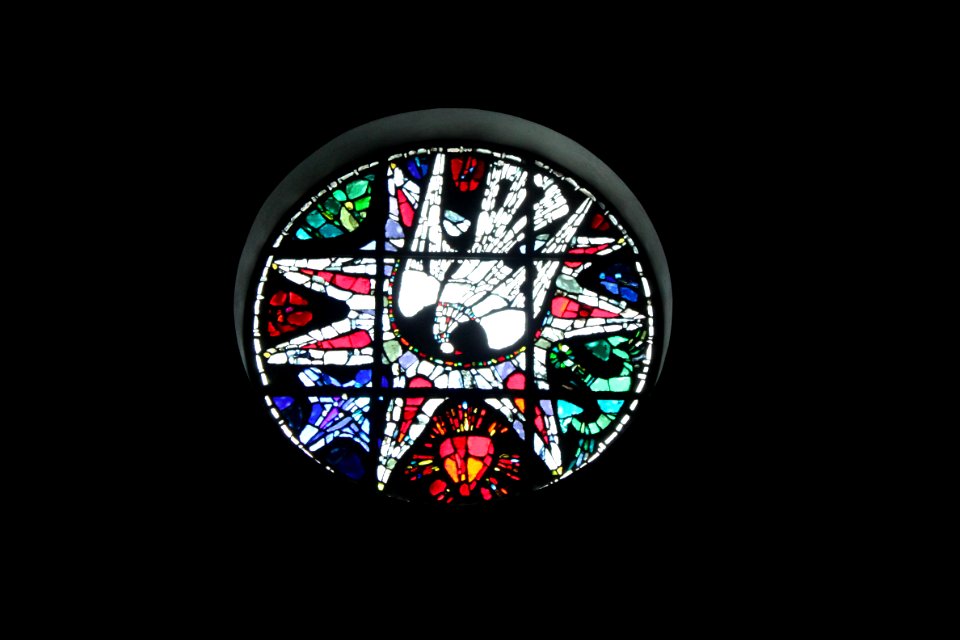 Pfarrkirche St. Georg Bad Traunstein Rosette
