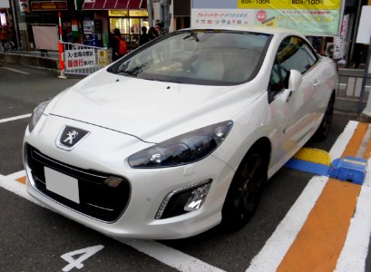 Peugeot 308CC (T7) front