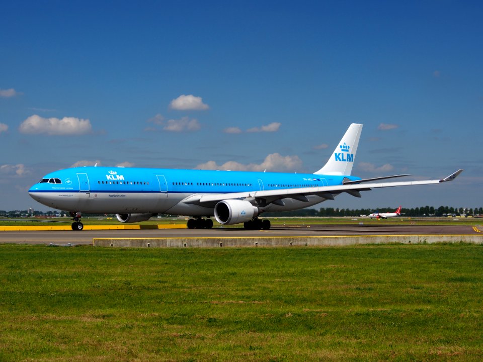 PH-AKD KLM Royal Dutch Airlines Airbus A330-303 taxiing at Schiphol (AMS - EHAM), The Netherlands, 18may2014, pic-2