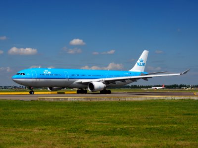 PH-AKD KLM Royal Dutch Airlines Airbus A330-303 taxiing at Schiphol (AMS - EHAM), The Netherlands, 18may2014, pic-2