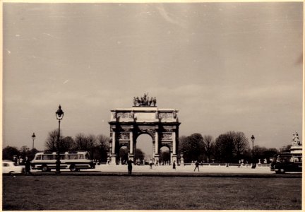 Petite Arch, Parijs April 1959 foto 2