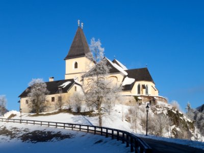 Pfarrkirche Hollenstein von S