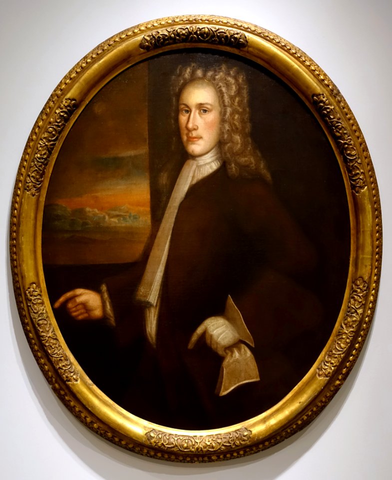 Petrus Rutgers, attributed to Gerardus Duyckinck, c. 1722, oil on canvas - Dallas Museum of Art - DSC04721