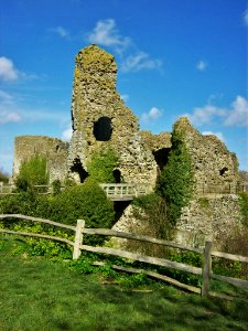 Pevensey Castle gatehouse