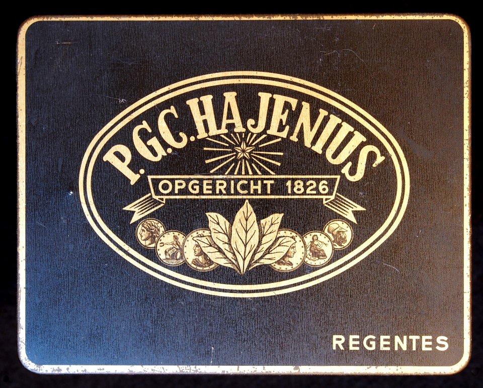 PGC Hajenius Regentes sigarenblikje