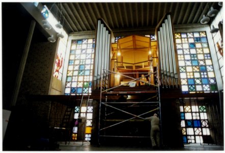 Petrus en Pauluskerk hergebruik orgelpijpen. NL-HlmNHA 54035263
