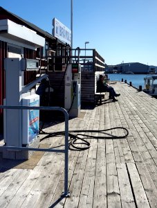 Petrol station for boats on Gullmarskajen 2 photo