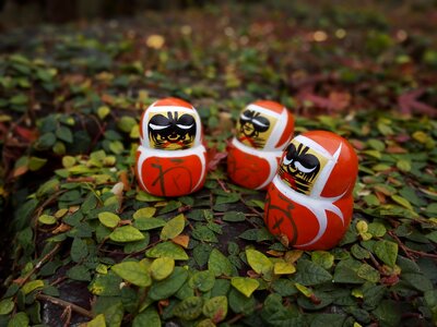 Tumbling doll autumn japan