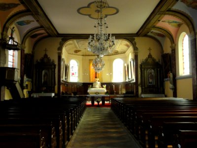 Pexonne (M-et-M) église, nef