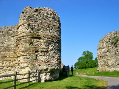 Pevensey Castle- the West gate