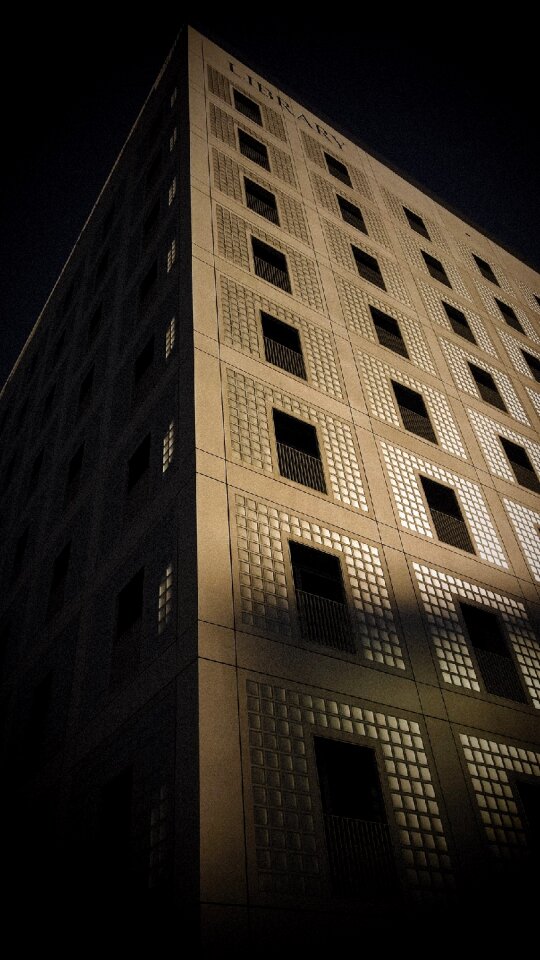 Modern architecture city library