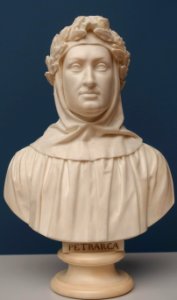 Petrarch by Lorenzo Nencini, before 1854, marble - Villa Vauban - Luxembourg City - DSC06425