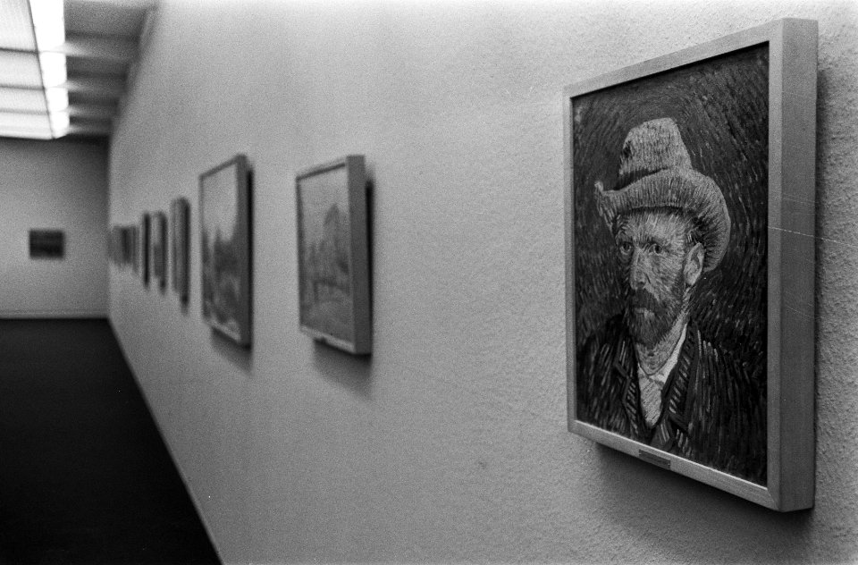 Persconferentie en bezichtiging Rijksmuseum, Vincent van Gogh te Amsterdam, inte, Bestanddeelnr 926-4092