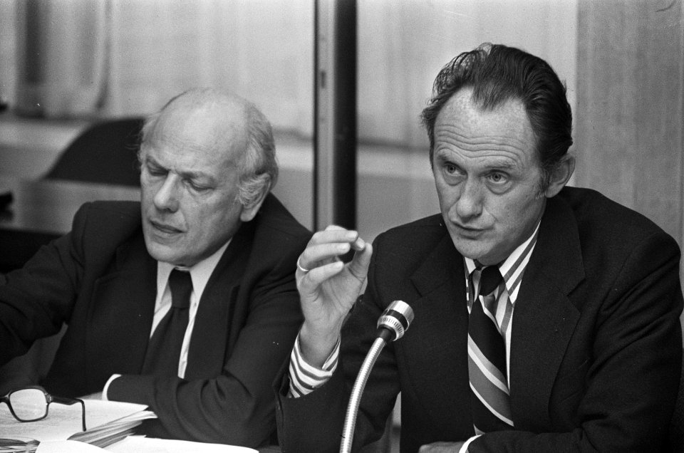 Persconferentie Den Uyl en Boersma na afloop ministerraadsvergadering, Bestanddeelnr 928-4018