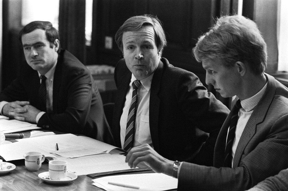 Persconferentie D66 i.v.m. verkiezingsprogramma Jan Terlouw vice-partijvoorzitt, Bestanddeelnr 932-2309