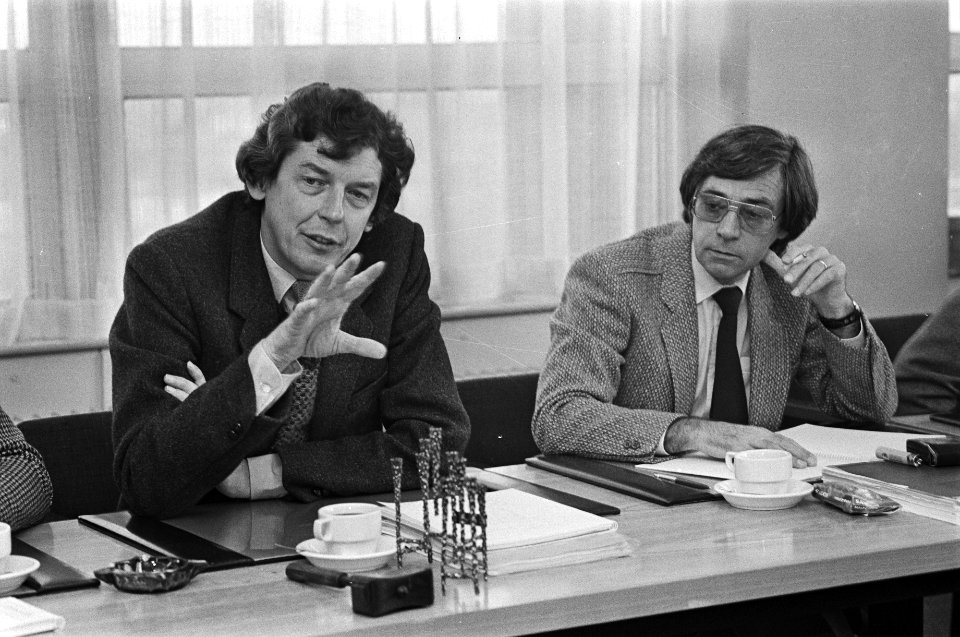 Persconferentie FNV A'dam n.a.v. besprekingen in Federatieraad gisteren, loondes, Bestanddeelnr 931-1545