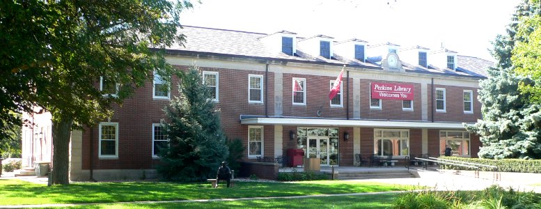 Perkins Library from NNE 1