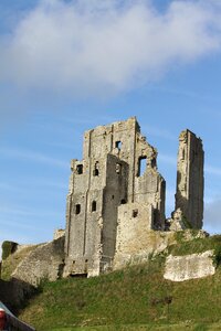 Castle medieval blue castle