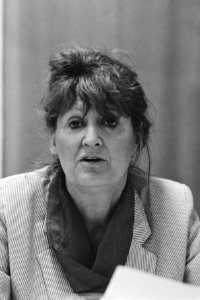 Persconferentie Hedy dAncona in Den Haag in verband resolutie Geweld tegen vrou, Bestanddeelnr 933-6784