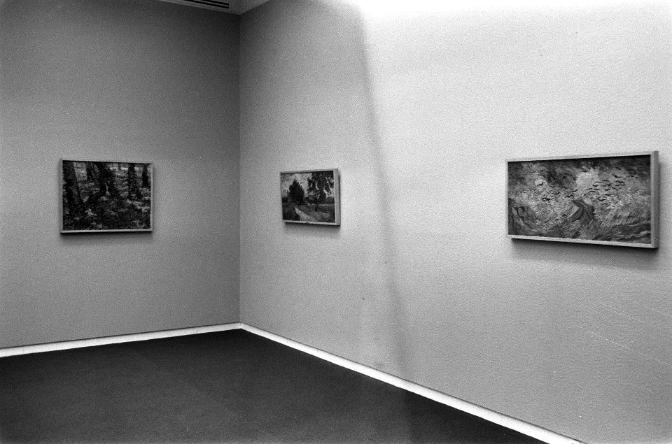 Persconferentie en bezichtiging Rijksmuseum, Vincent van Gogh te Amsterdam, inte, Bestanddeelnr 926-4093