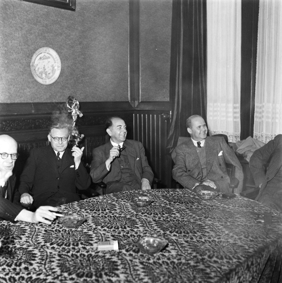 Persconferentie bij jhr. Loudon, Bestanddeelnr 900-7907