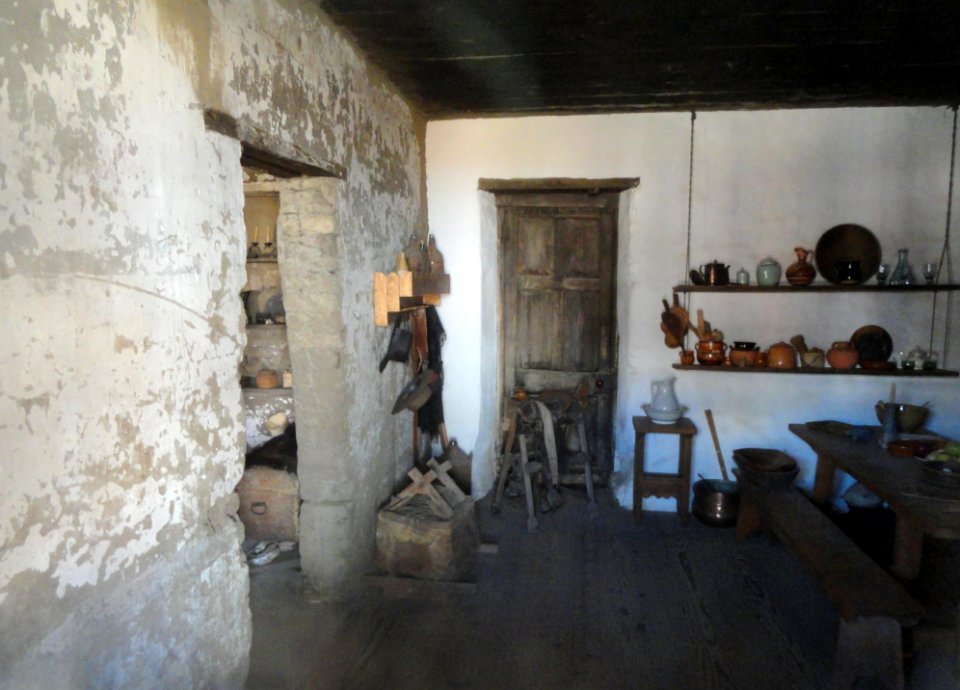 Peralta Adobe interior - San Jose, CA - DSC03813