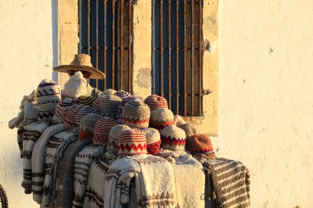 Street vendor clothes photo