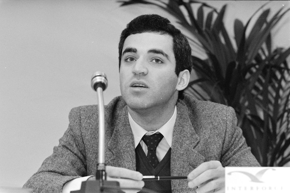 Persconferentie Grandmasters Association Garri Kasparov, Bestanddeelnr 934-1636