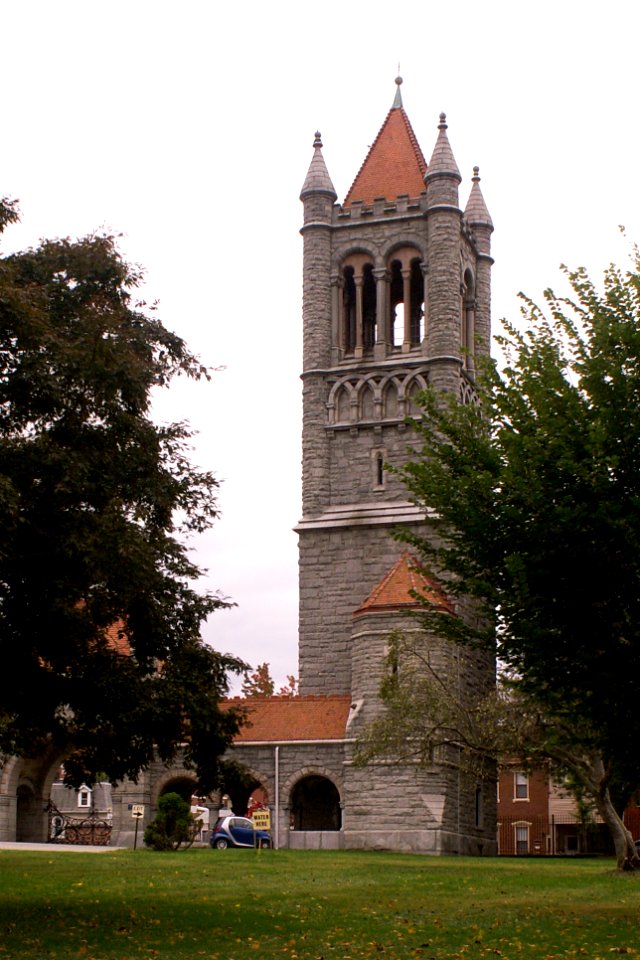 Penn Avenue Entrance Buildings, Allegheny Cemetery, Pittsburgh 01