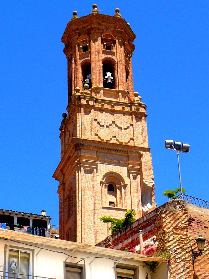 Peralta - Torre de la antigua Iglesia de San Juan Evangelista 02