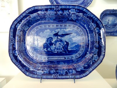 Pennsylvania - Arms of the American States series by Thomas Mayer, c. 1829 - National Museum of American History - DSC06284