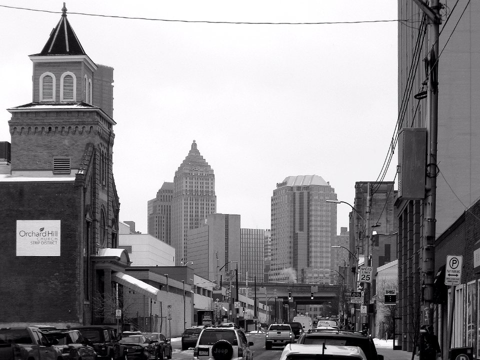 Penn Avenue at 17th Street, Strip, 2021-02-16