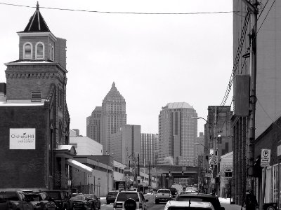Penn Avenue at 17th Street, Strip, 2021-02-16