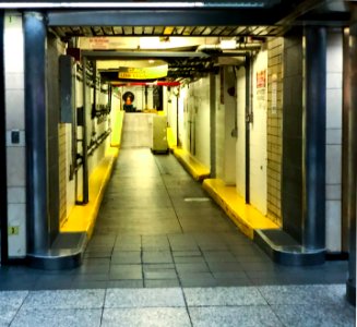 Penn Station NYC Corridor photo