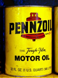 Pennzoil motor oil can