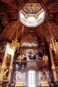 Pers excursie in Koninklijk Paleis Het Huis ten Bosch in DH, waar Beatrix en haa, Bestanddeelnr 253-8554