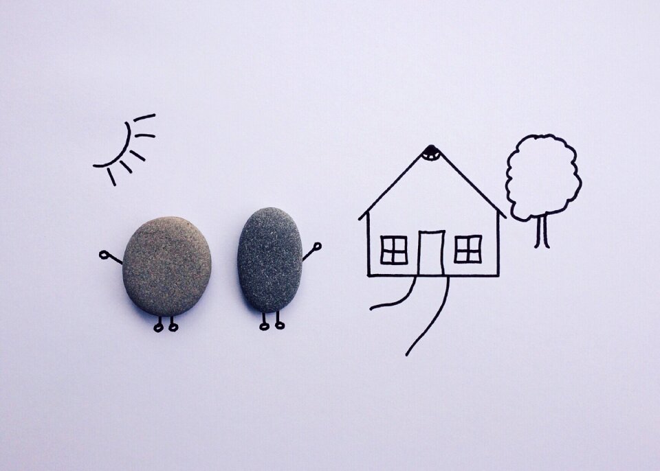 Rock art craft home