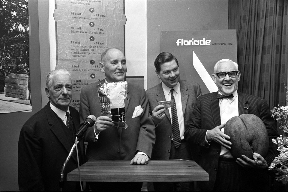 Persconferentie over Floriade 1972 Internationale Tuinbouw tentoonstelling in Es, Bestanddeelnr 923-0583