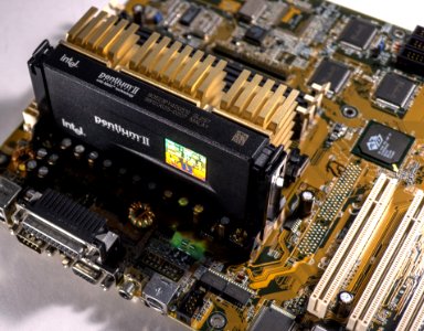Pentium II 400 and Slot 1 Motherboard
