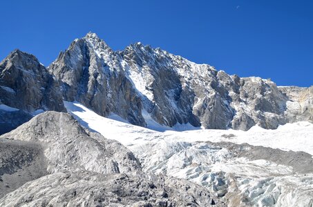 Lijiang snow mountain the jade dragon snow mountain photo