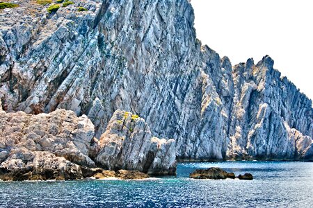 Europe stone coast