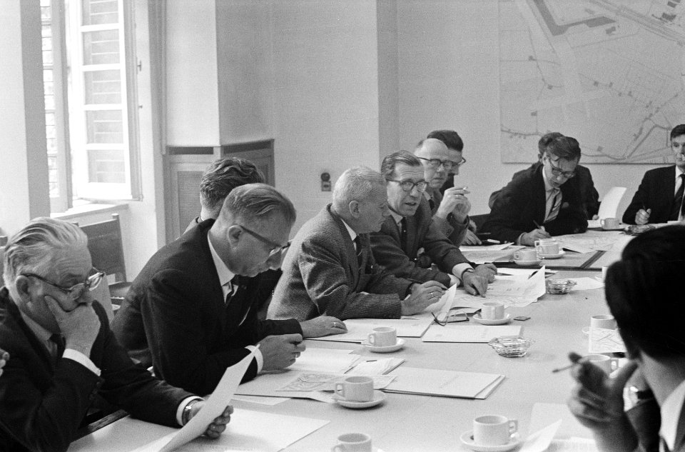 Persconferentie over IJ-tunnel, Bestanddeelnr 912-9034