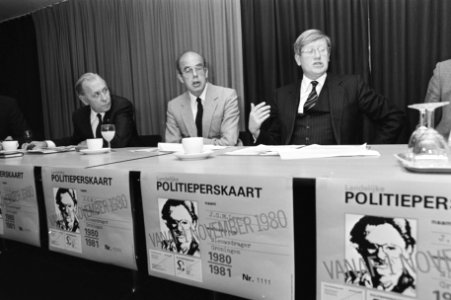 Persconferentie over opgestelde Leidraad over positie va pers bij politie-optre, Bestanddeelnr 931-0854