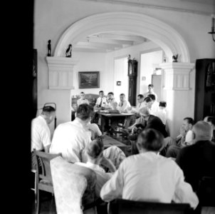 Persconferentie over het koninklijk bezoek, Bestanddeelnr 252-3281