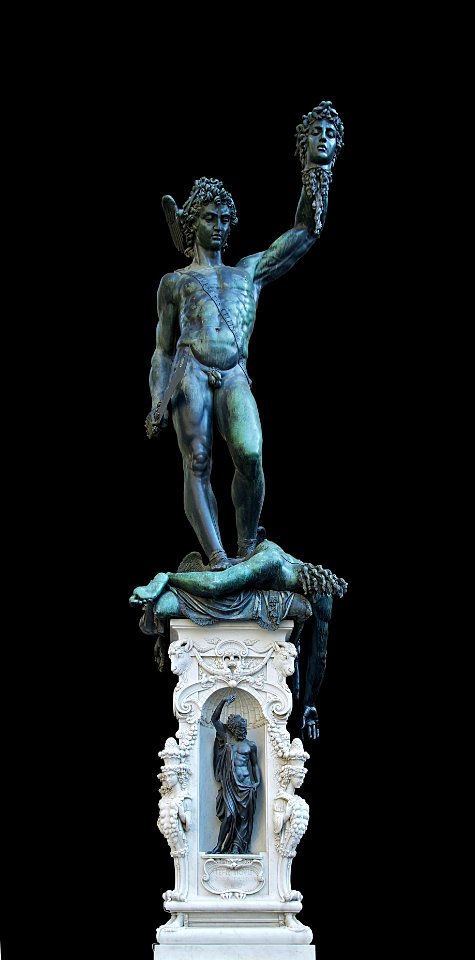 Persée et Méduse Benvenutto Cellini Florence