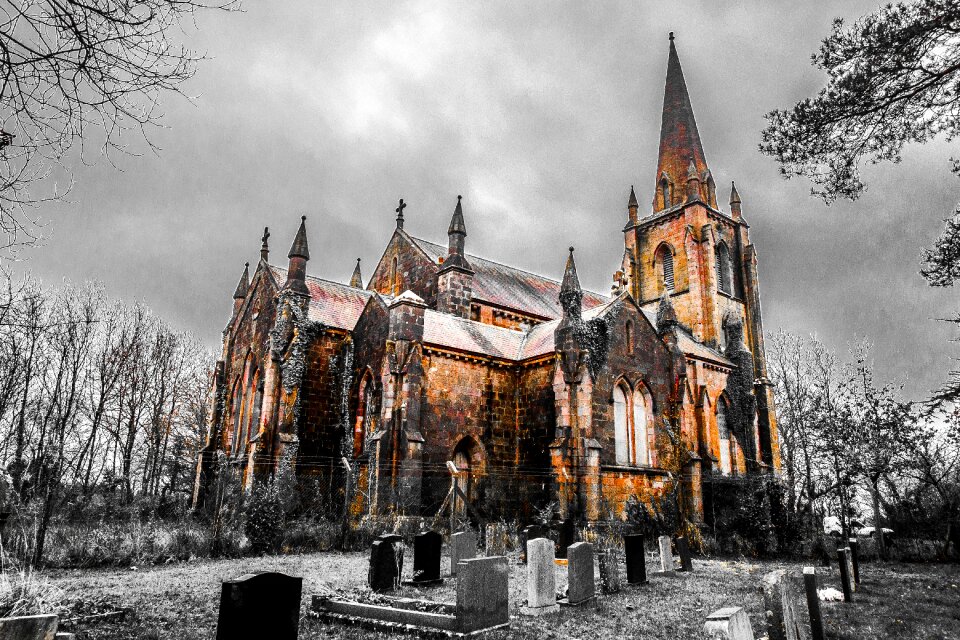 Creepy cemetery wales