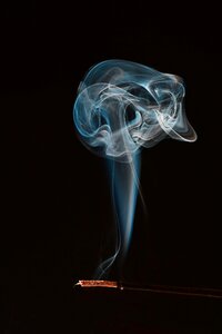 Fire color smoking