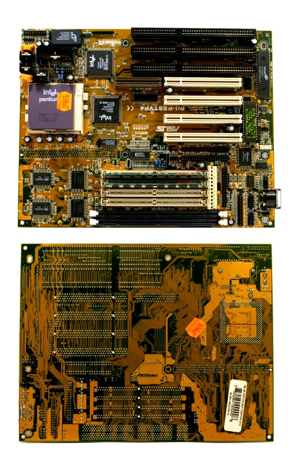 Pentium 150 Socket 7 Front-Back